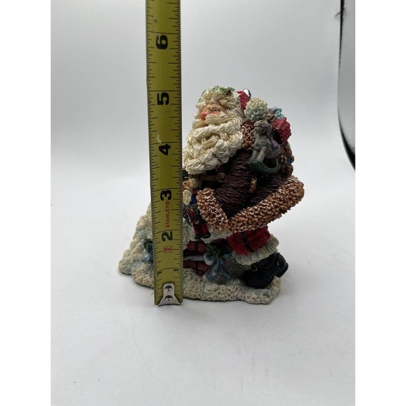 Crinkle Claus Roof Top Santa Christmas Figurine Possible Dreams 1995 5.5” S3 - Picture 6 of 6